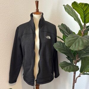 The North Face Charcoal Fleece Jacket